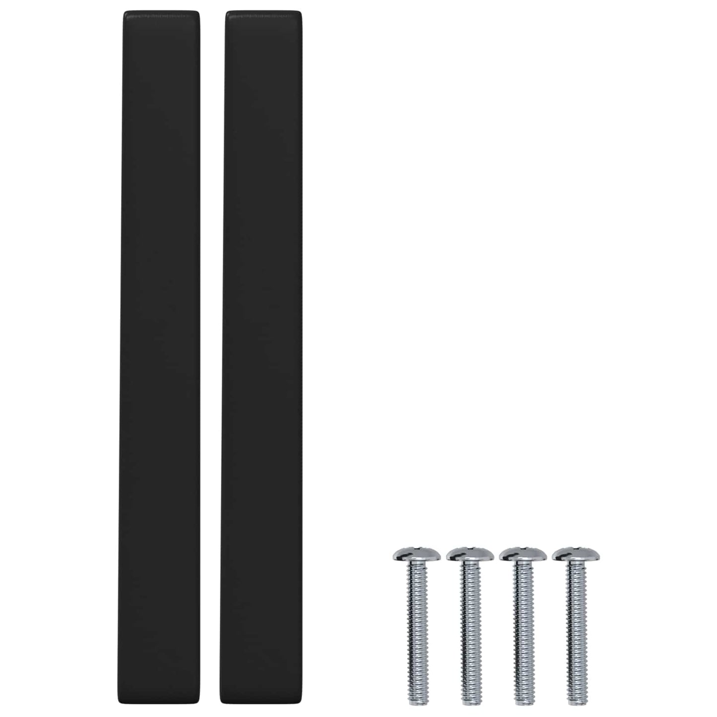 Furniture Handle 429 pcs Black 110 x 12 x 36 mm Iron