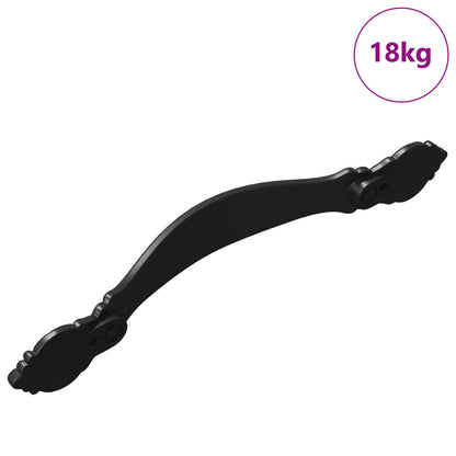 Handle 968 pcs Black Zinc Alloy