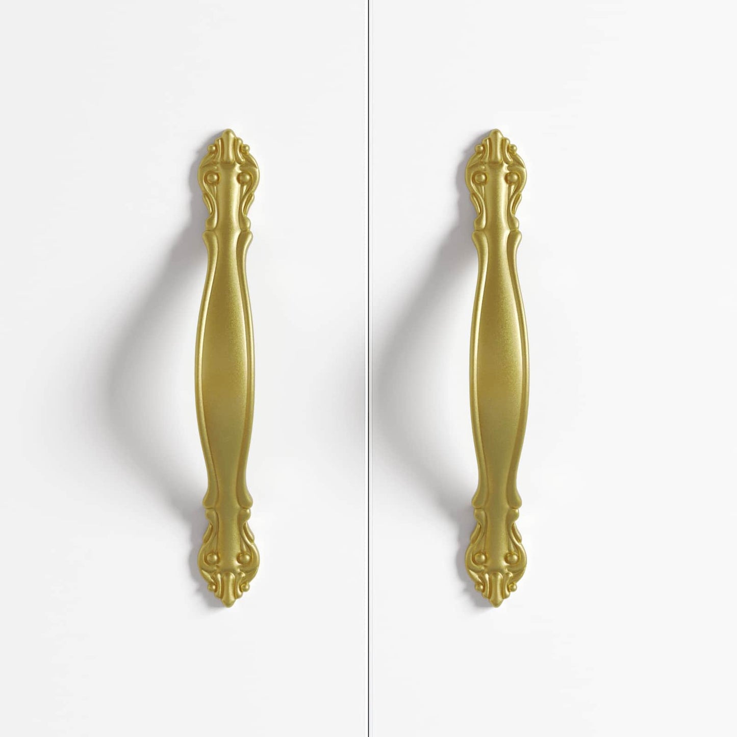 Handle 2 pcs Gold 143 x 19.2 x 20 mm Zinc Alloy