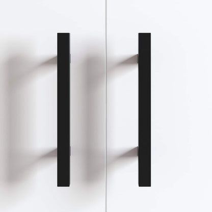 Cabinet Handle 2 pcs Black 150 x 12.3 x 35.2 mm Stainless Steel