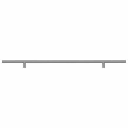 Handle 2 pcs Silver 500 mm Steel