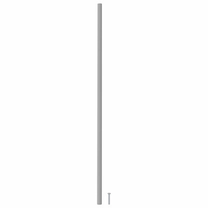 Handle 2 pcs Silver 500 mm Steel