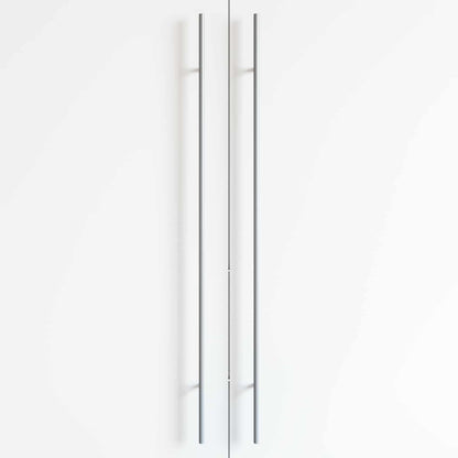 Cabinet Handle 12 pcs Silver 900 mm Stainless Steel