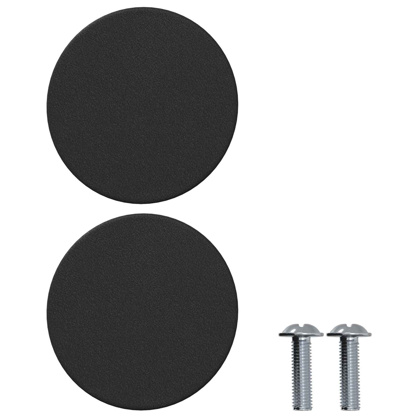 Cabinet Knobs 2 pcs Black M4 x 12 mm Iron