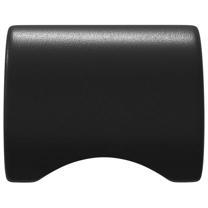 Cabinet Knob 12 pcs Black 18 x 23 mm Iron