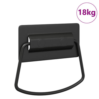 Cabinet Handles Black 85 x 45 mm Metal