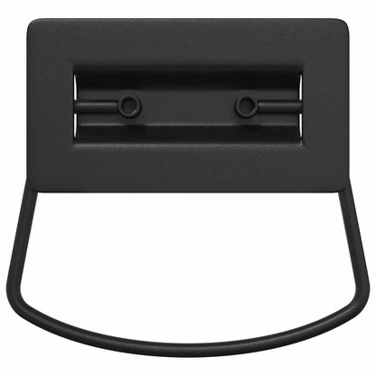 Cabinet Handles Black 85 x 45 mm Metal