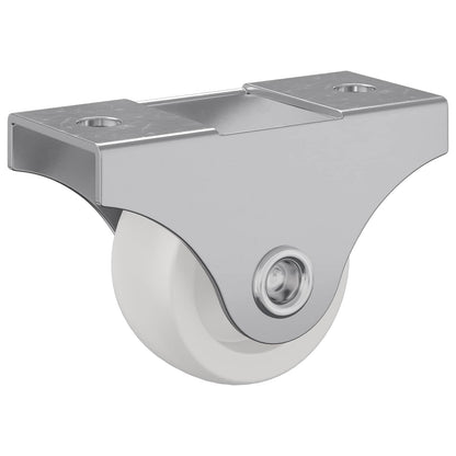 Caster 2 pcs White 42 x 11.5 x 29 mm Iron