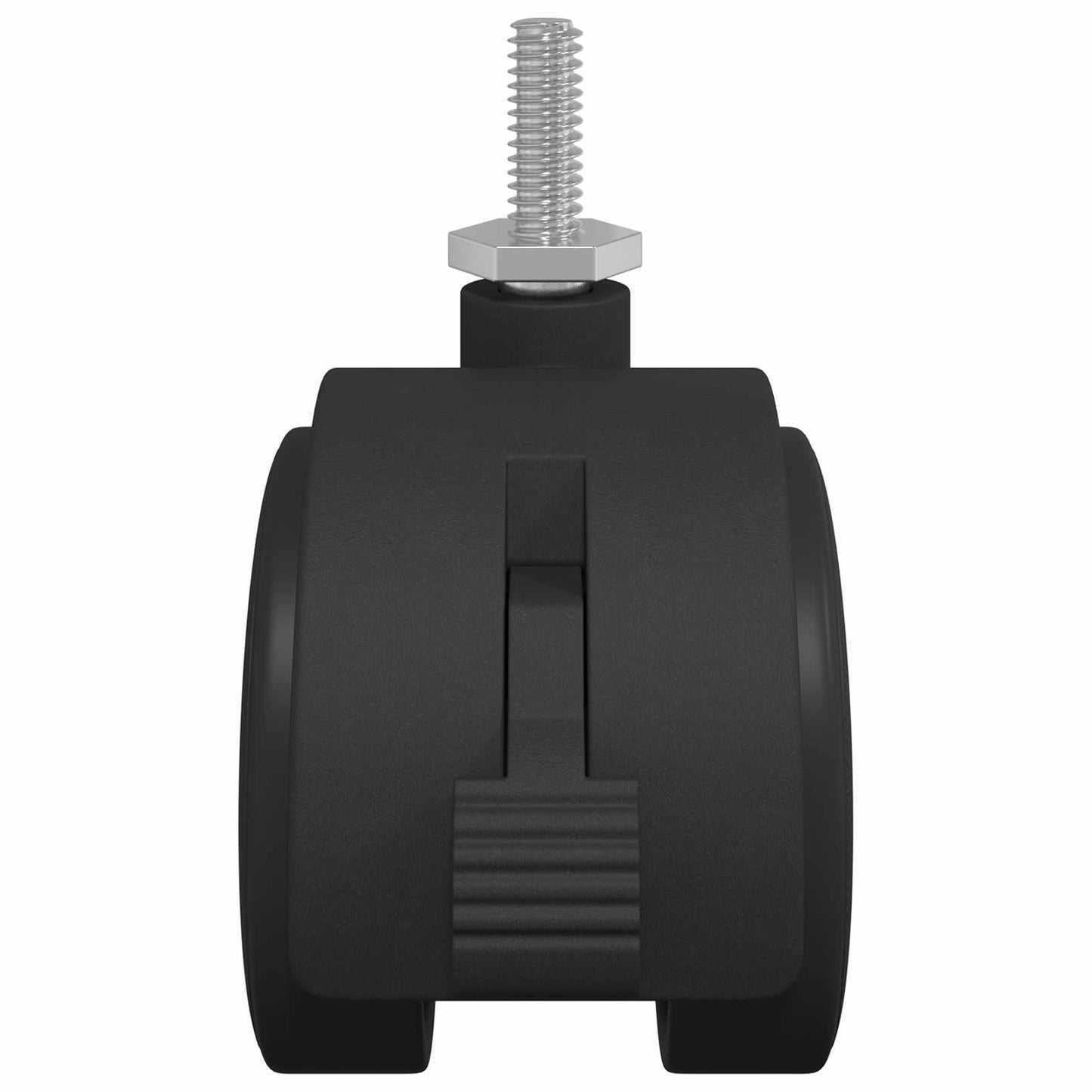 Caster 12 pcs Black and Silver 40.1 x 40.1 x 37.8 mm