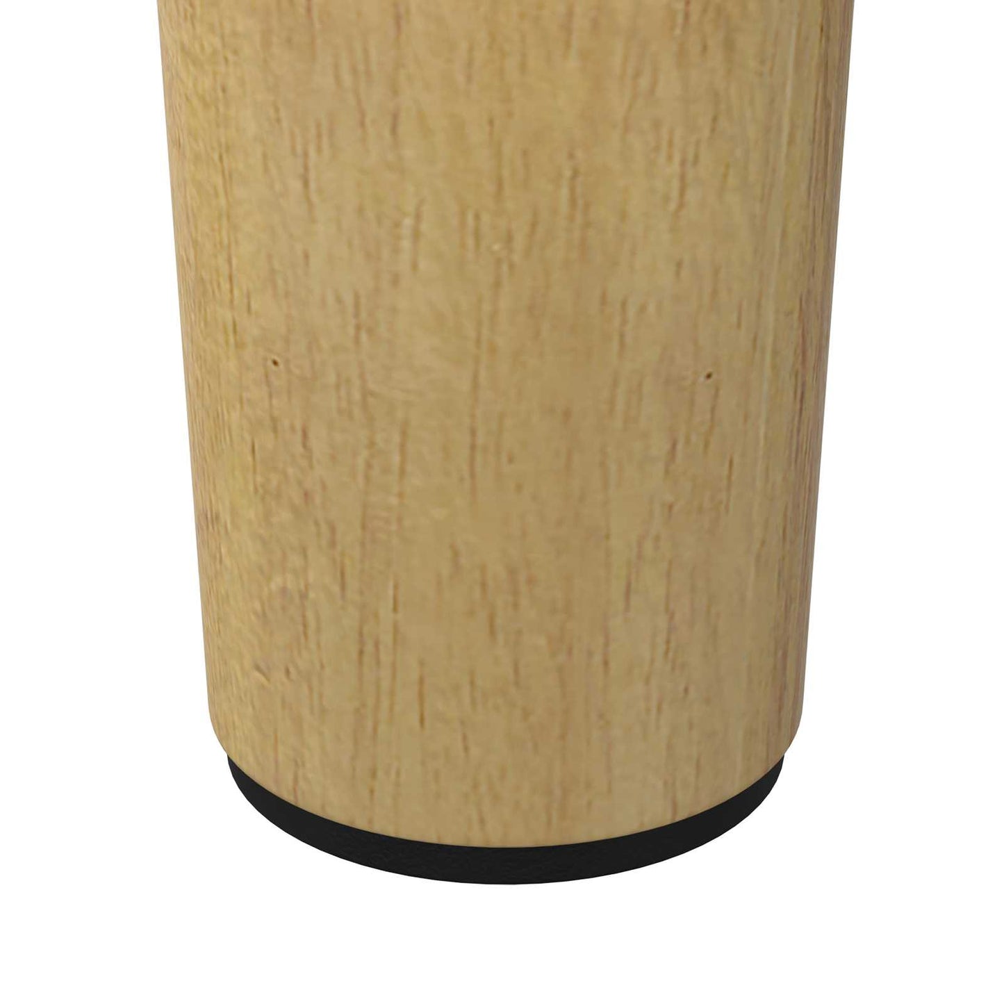 Furniture Feet 12 pcs Brown Ø 44 x 100 mm Solid Eucalyptus Wood