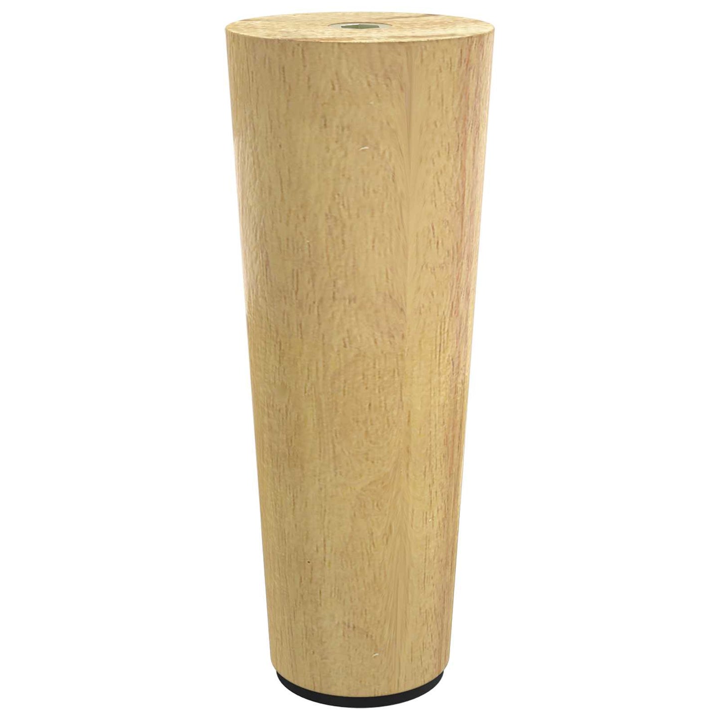 Furniture Feet 12 pcs Brown Ø 44 x 100 mm Solid Eucalyptus Wood