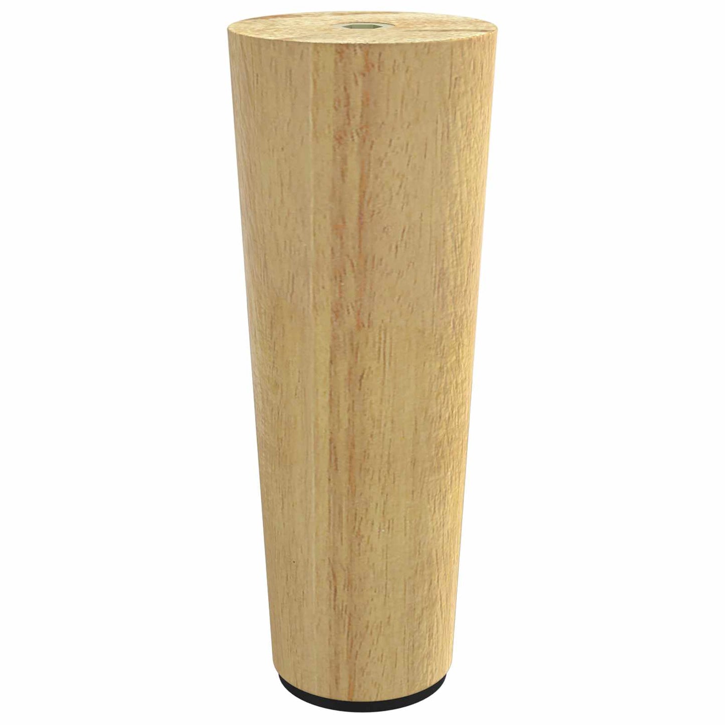 Furniture Feet 12 pcs Brown Ø 44 x 100 mm Solid Eucalyptus Wood