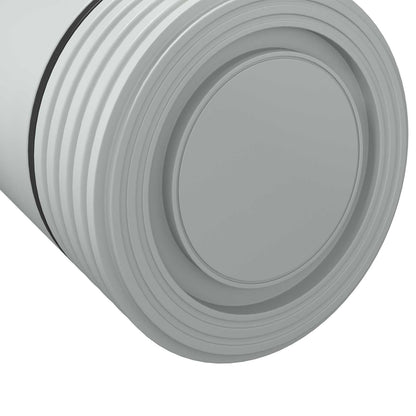 Furniture Feet Adjustable 2 pcs White 64 x 64 x 100 mm PP