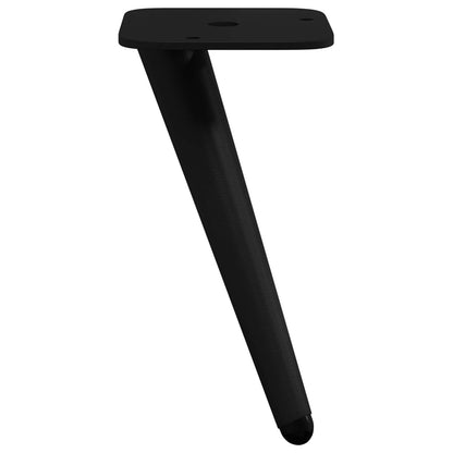 Standing Feet 2 pcs Black 56 x 56 x 100 mm Iron