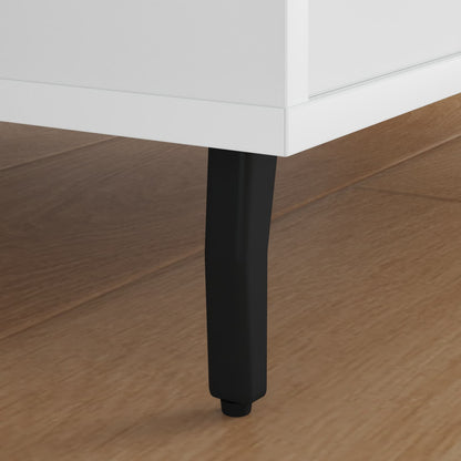 Standing Feet 2 pcs Black 40 x 40 x 100 mm Iron