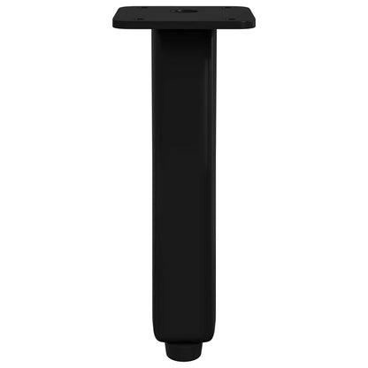 Standing Feet 2 pcs Black 40 x 40 x 100 mm Iron