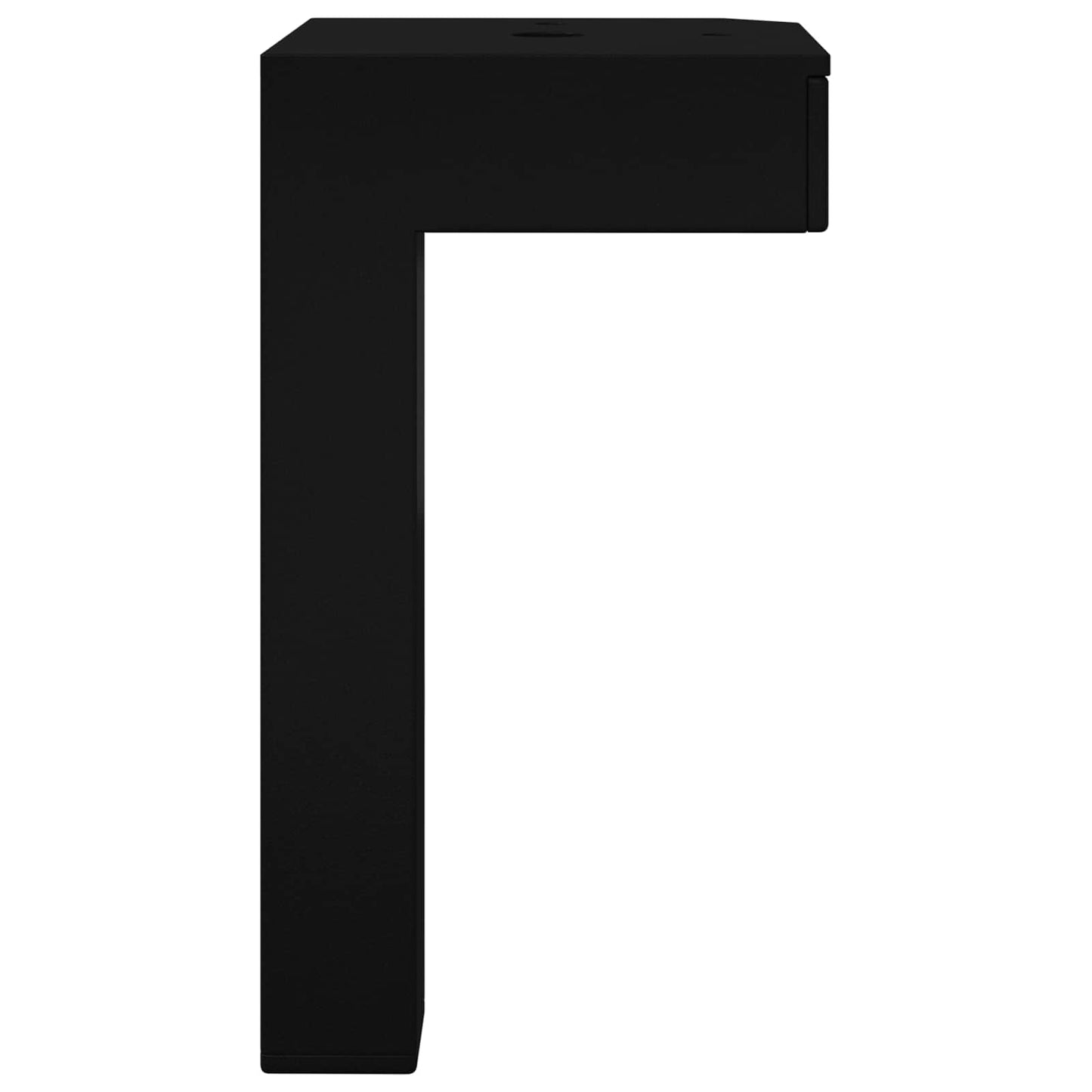 Standing Feet 12 pcs Black 57 x 57 x 100 mm Iron