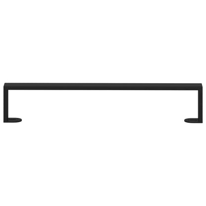 Furniture Feet 12 pcs Black 546 x 40.5 x 100 mm Iron