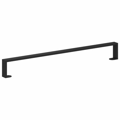 Furniture Feet 12 pcs Black 796 x 40.5 x 100 mm Iron