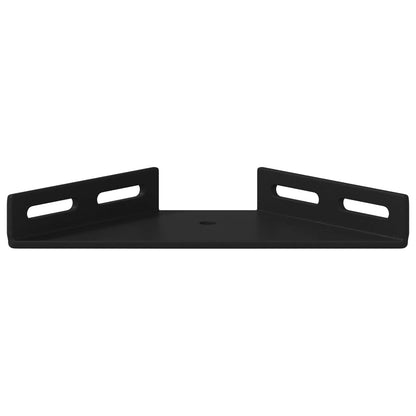 Corner Bracket 2 pcs Black 138.5 x 50.5 x 16 mm Iron