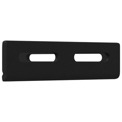 Corner Bracket 2 pcs Black 138.5 x 50.5 x 16 mm Iron