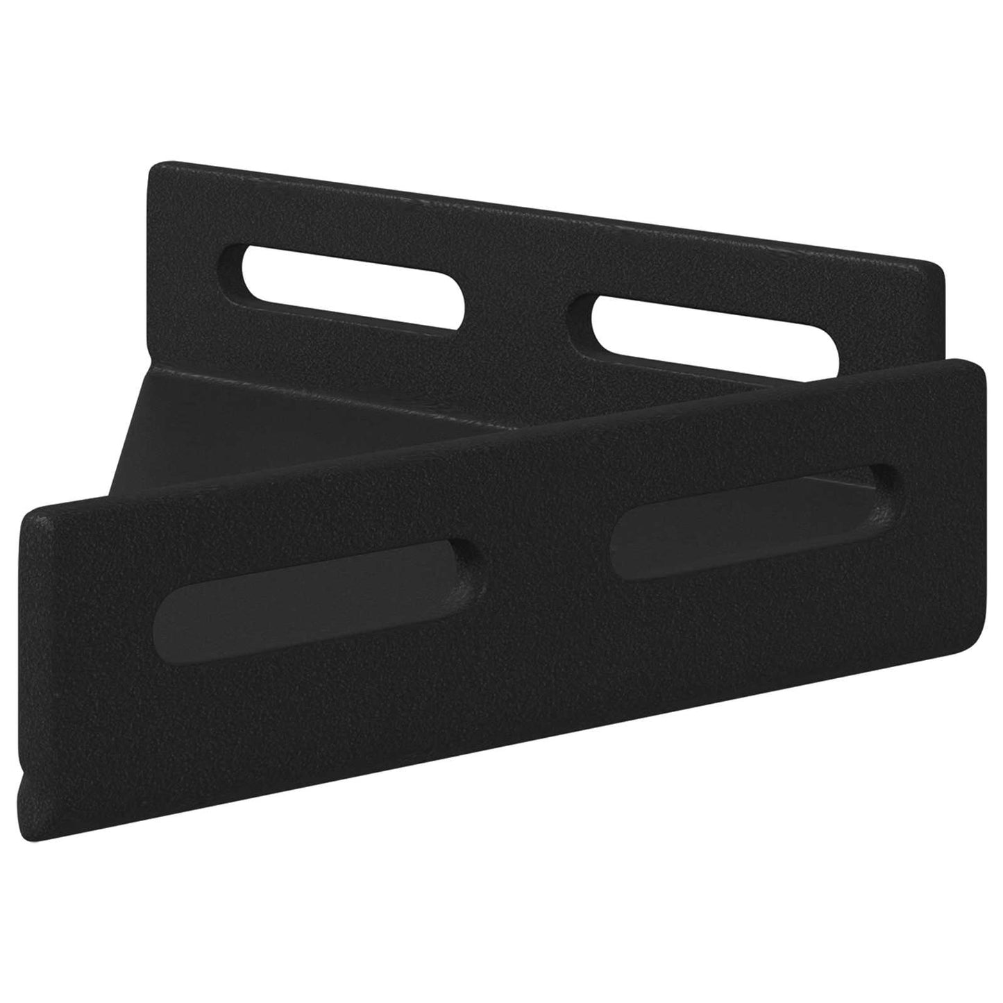 Corner Bracket 2 pcs Black 138.5 x 50.5 x 16 mm Iron