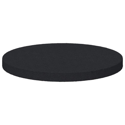 Furniture Feet Pads 2 pcs Black Ø 30 x 2 mm EVA