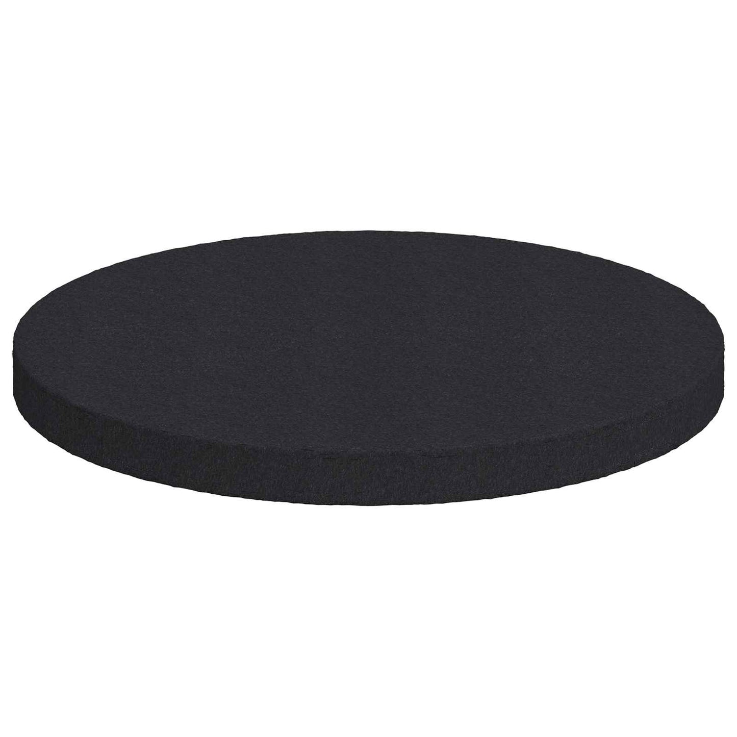 Furniture Feet Pads 2 pcs Black Ø 30 x 2 mm EVA