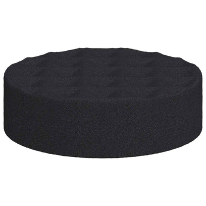 Furniture Feet Pads 2 pcs Black Ø 14 x 4 mm EVA