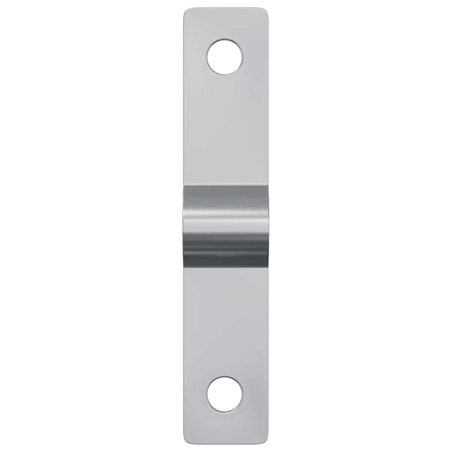 Strike Plate 2 pcs Silver 50 x 10 x 1.2 mm Iron
