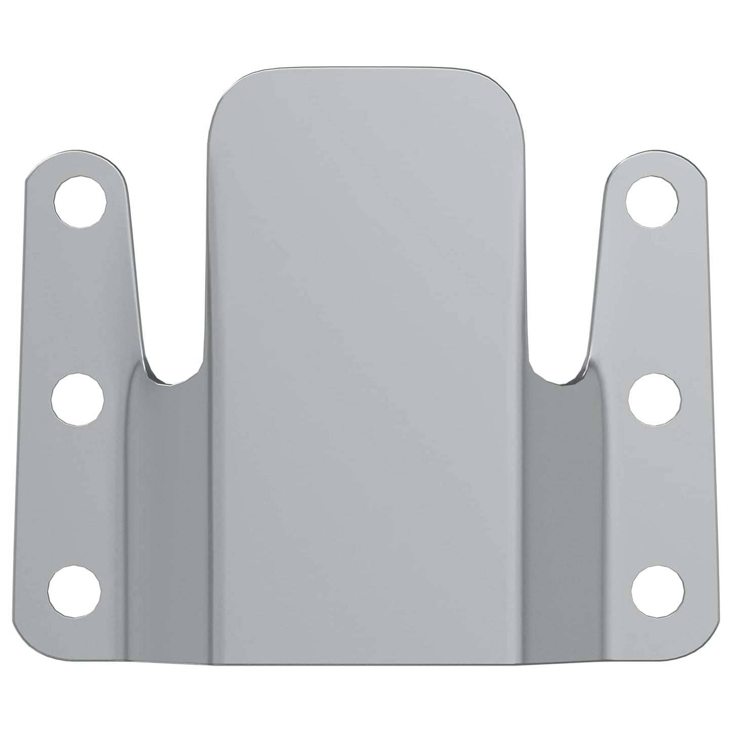 Flush Mount Bracket 2 Silver 75 x 66 x 1.4 mm Steel