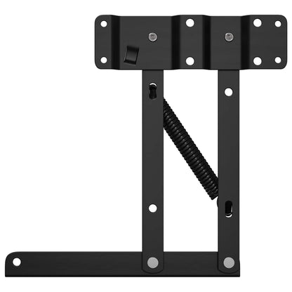 Bed Lift Mechanism 12 pcs Black 340 x 95 x 40 mm Iron