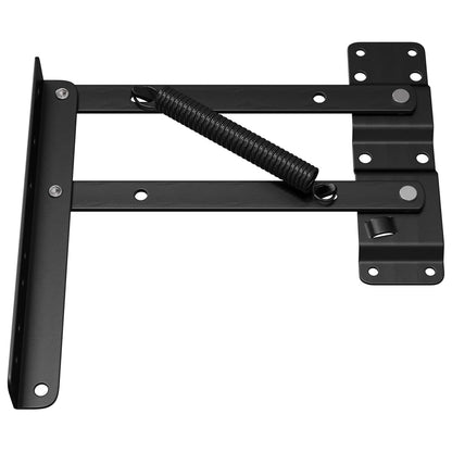 Bed Lift Mechanism 12 pcs Black 340 x 95 x 40 mm Iron