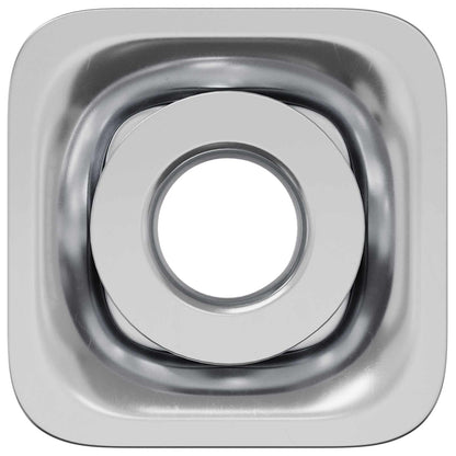 Threaded Tube Insert 1818 pcs Black and Silver Galvanised Steel