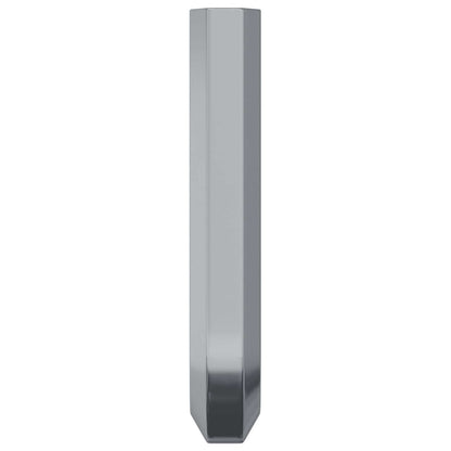 Hex Key 12 pcs Silver 22 x 66 mm Steel