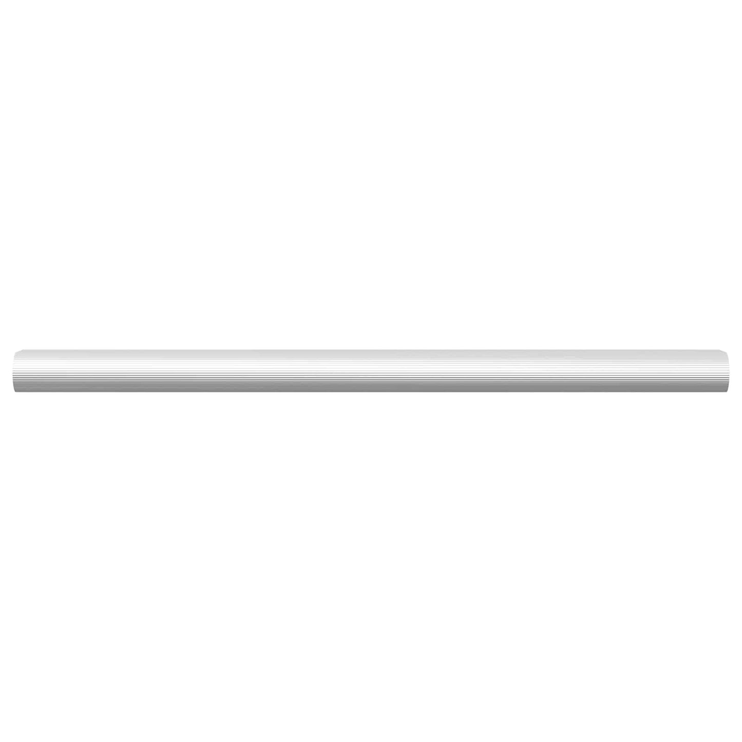 Closet Rod 2 pcs Silver 264 x 15 x 29 mm Aluminium Alloy