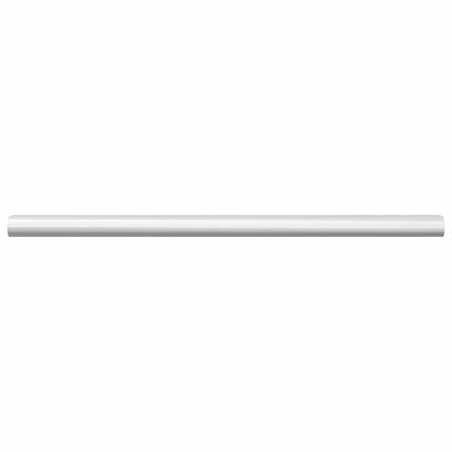 Closet Rod 2 pcs Silver 316 x 15 x 29 mm Aluminium Alloy