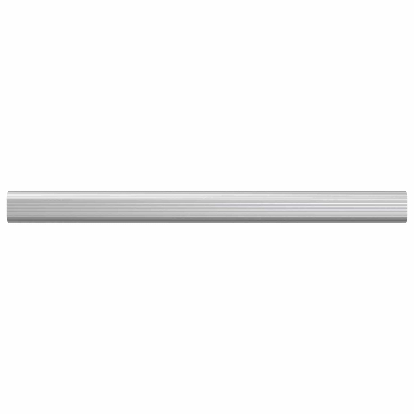 Closet Rod 2 pcs Silver 371.5 x 15 x 29 mm Aluminium Alloy