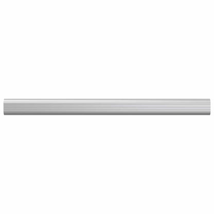 Closet Rod 2 pcs Silver 371.5 x 15 x 29 mm Aluminium Alloy