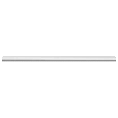 Closet Rod 2 pcs Silver 371.5 x 15 x 29 mm Aluminium Alloy