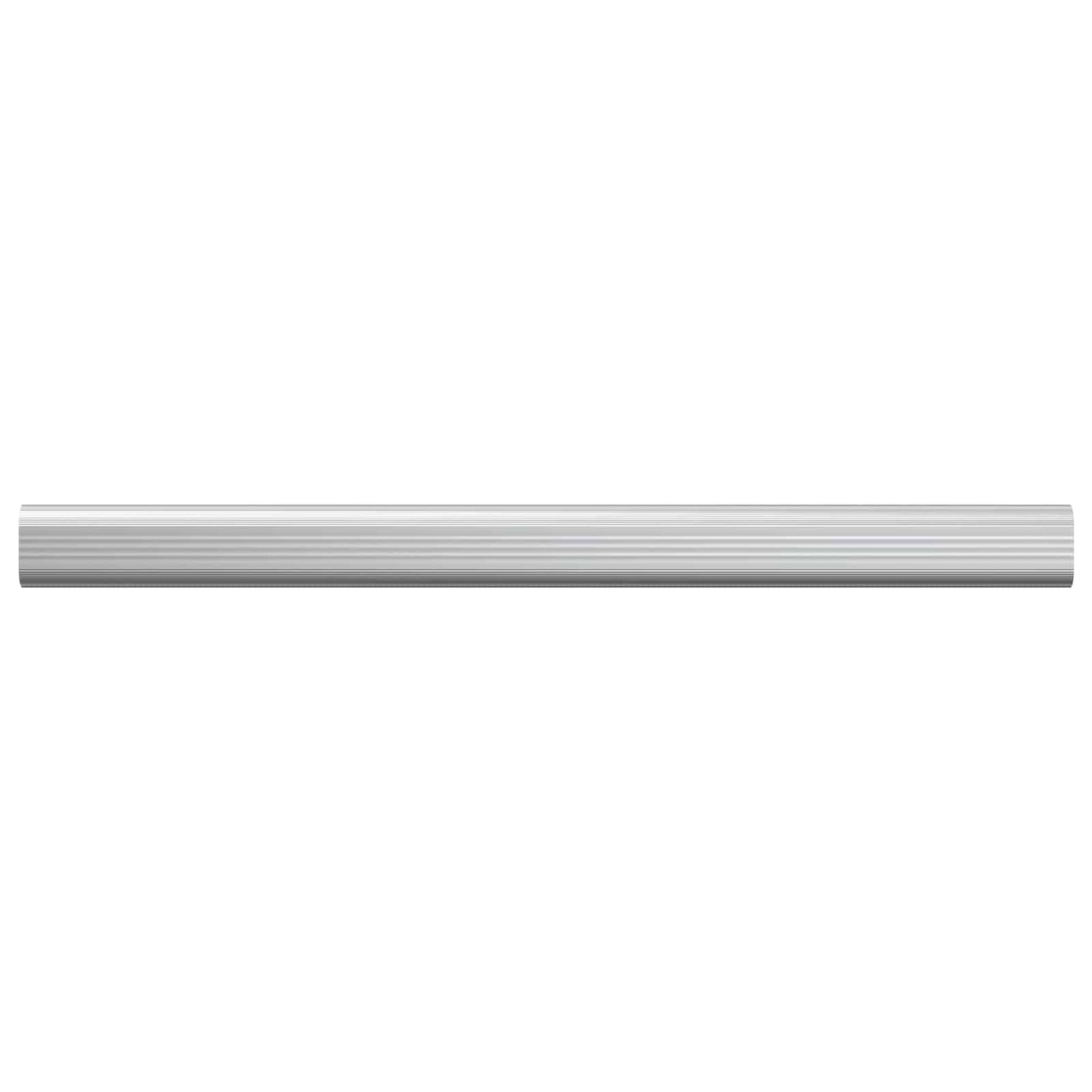 Closet Rod 12 pcs Silver 464 x 15 x 29 mm Aluminium Alloy