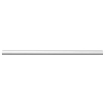 Closet Rod 12 pcs Silver 464 x 15 x 29 mm Aluminium Alloy
