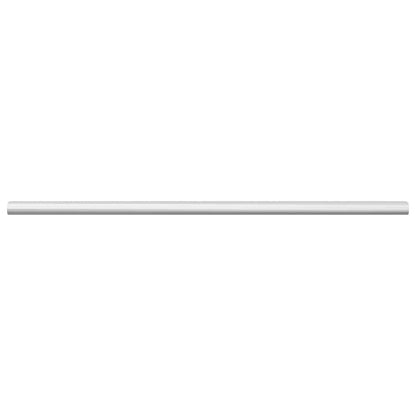 Closet Rod 12 pcs Silver 472 x 15 x 29 mm Aluminium Alloy