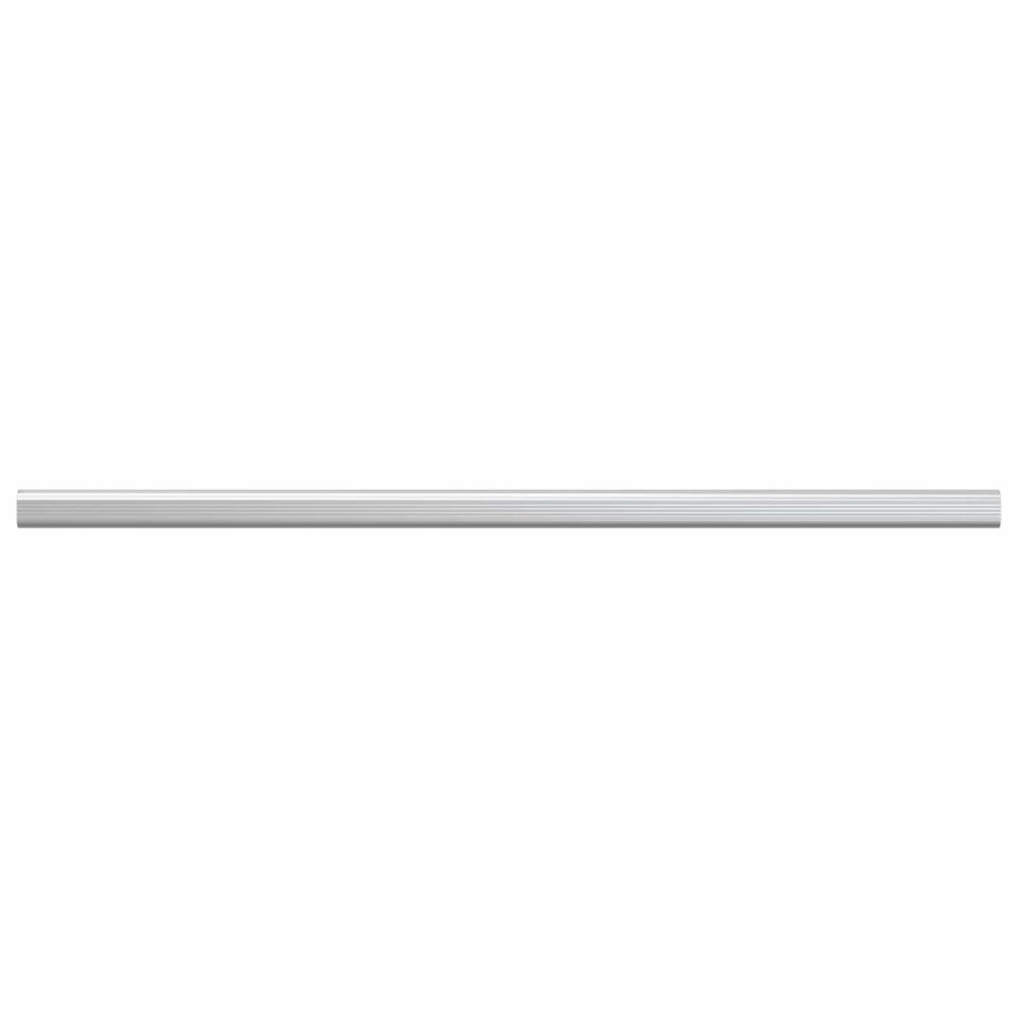 Closet Rod 2 pcs Silver 764 x 15 x 29 mm Aluminium Alloy