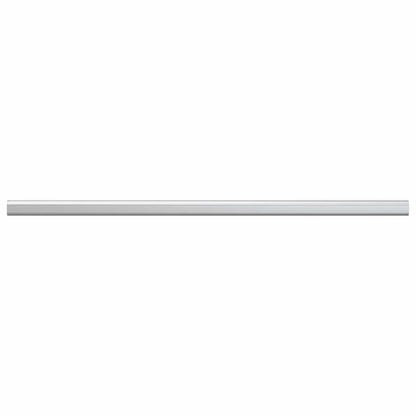 Closet Rod 12 pcs Silver 764 x 15 x 29 mm Aluminium Alloy