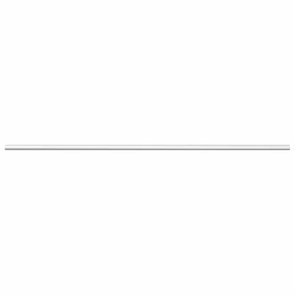Closet Rod 2 pcs Silver 864 x 15 x 29 mm Aluminium Alloy