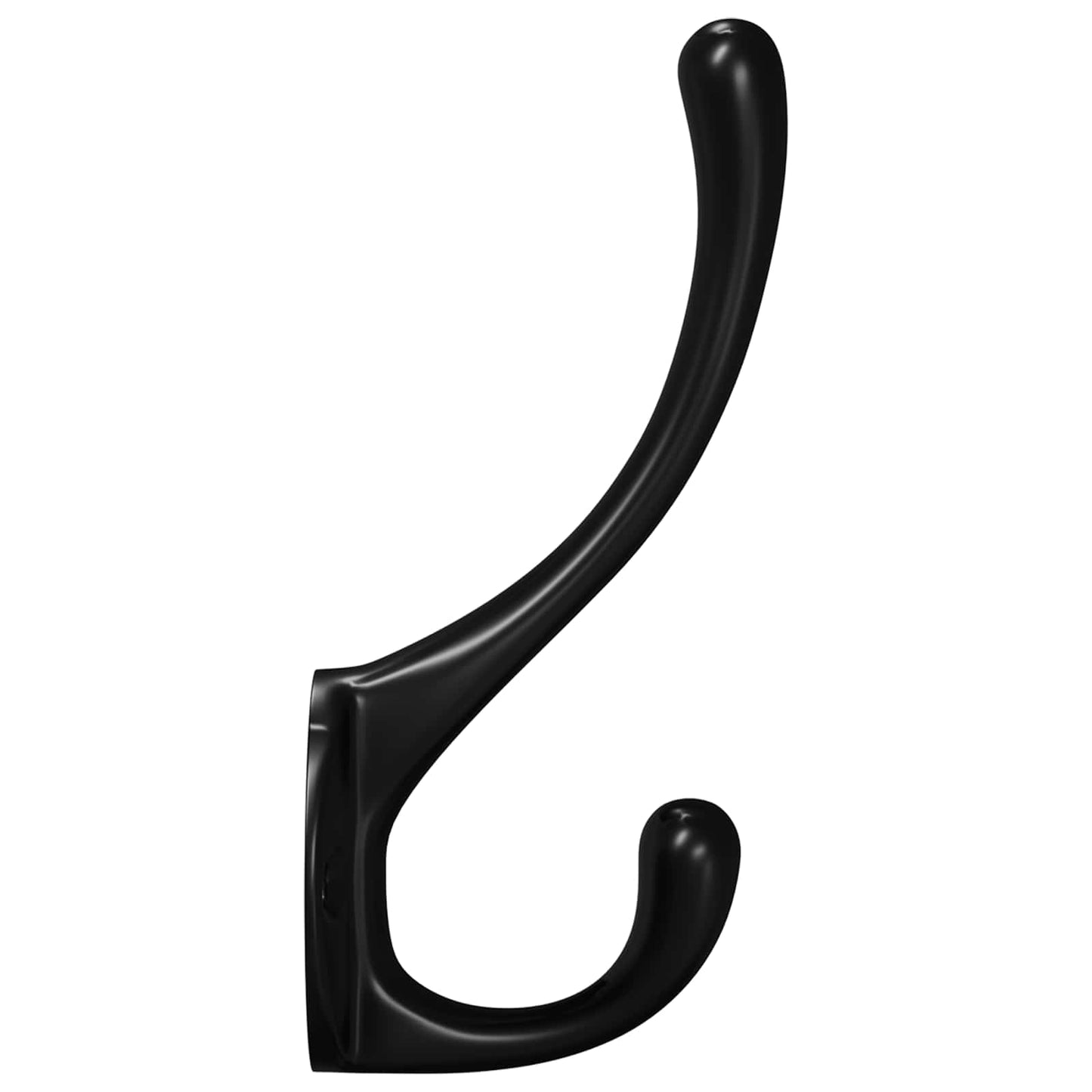 Clothes Hook 346 pcs Black 102 x 29 x 47mm Zinc Alloy