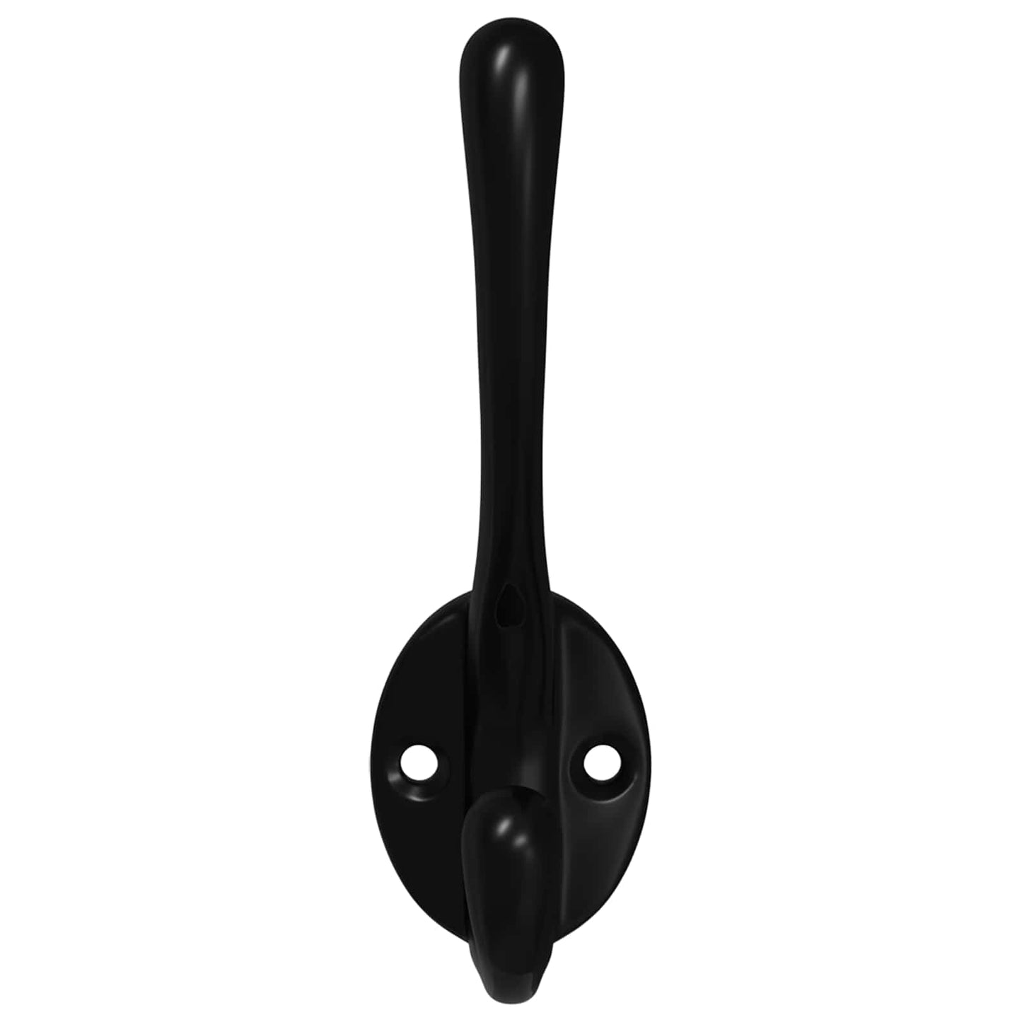 Clothes Hook 346 pcs Black 102 x 29 x 47mm Zinc Alloy