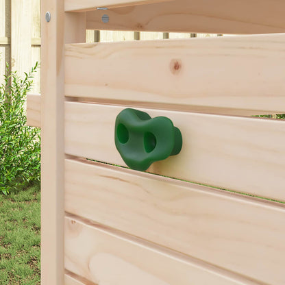 Climbing Hold 2 pcs Green 100 x 67 x 43 mm PP