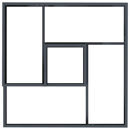 Garden Planter Anthracite 60 x 60 x 50 cm Cold-rolled Steel
